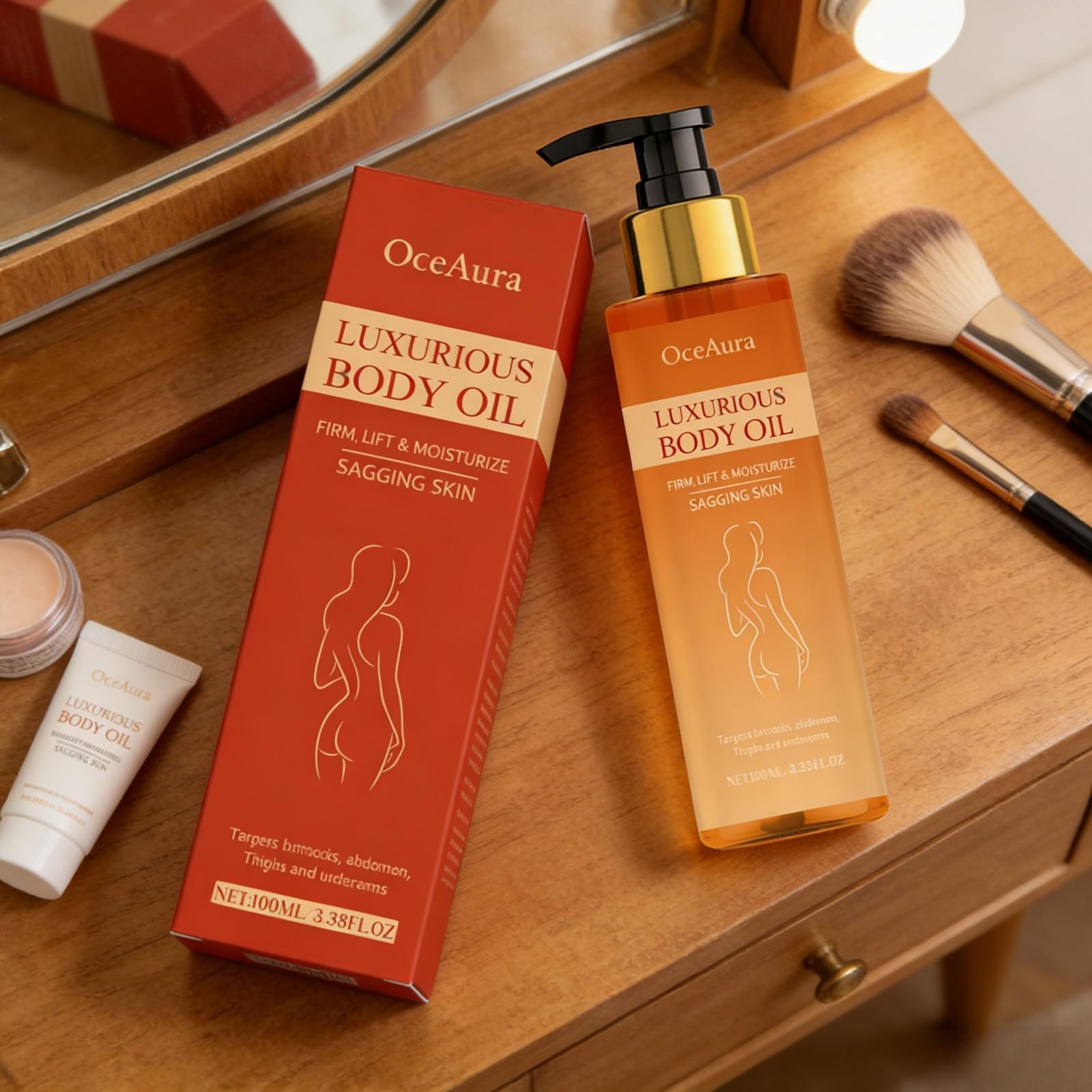 OceAura Moisturizing Body Oil  - Cold Pressed Rose Hip ulasan dan harga