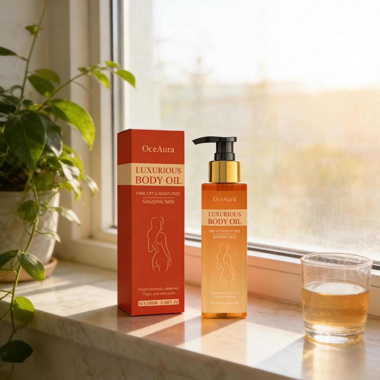 OceAura Moisturizing Body Oil  - Cold Pressed Rose Hip ulasan dan harga