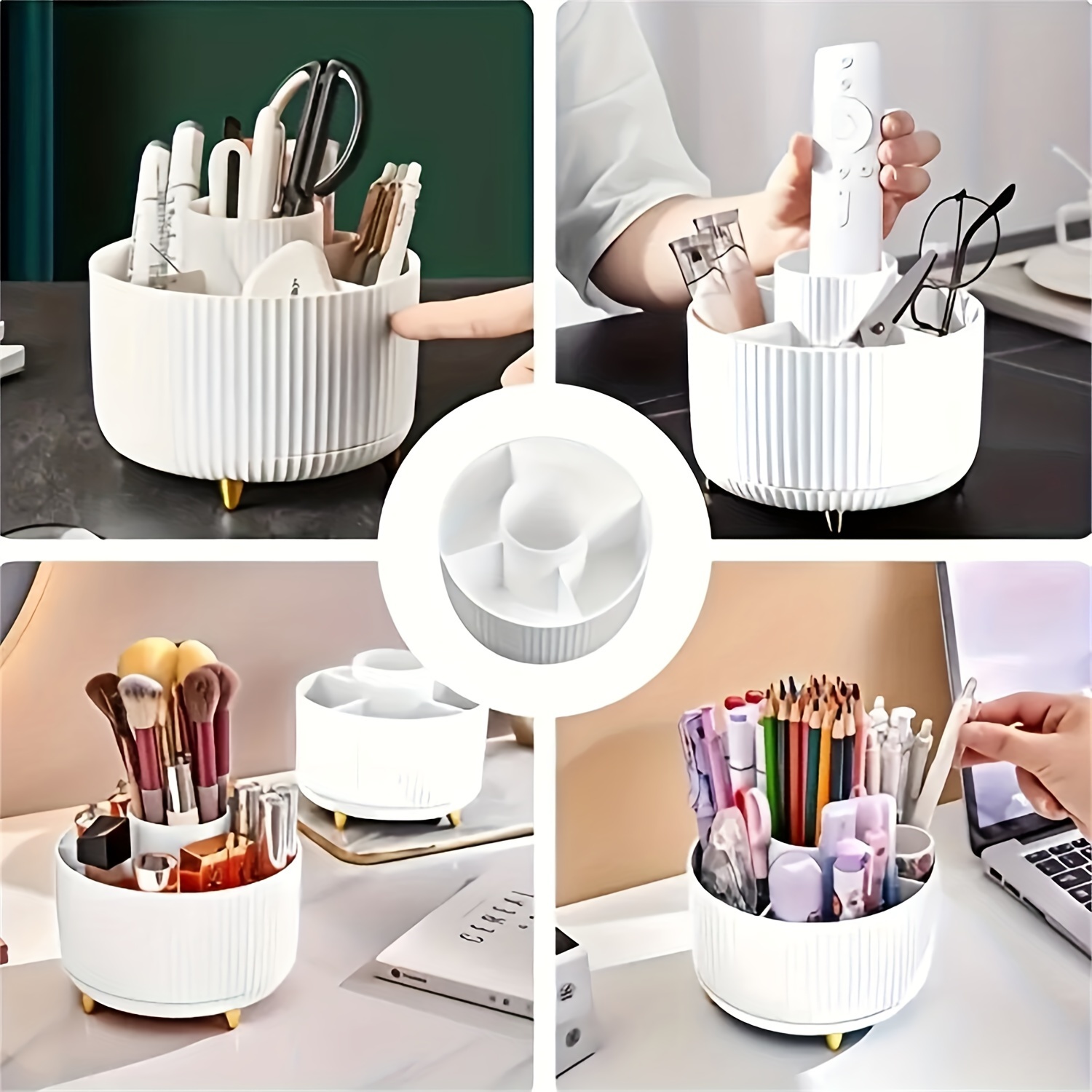 360-Degree Rotating Cosmetic S - Luxury Skincare Design ulasan dan harga