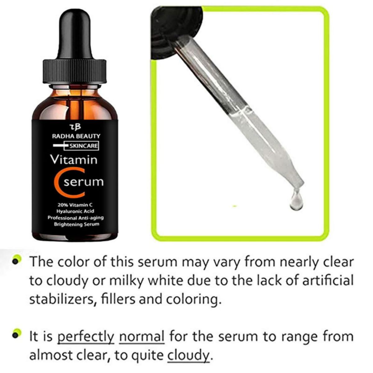 Vitamin C serum Face Serum Lon - Growth Factor Serum ulasan dan harga