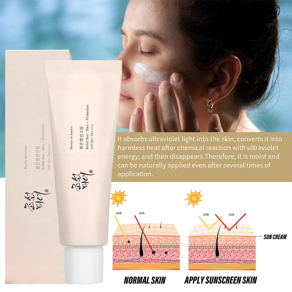 SPF50+ Anti UV Sun Block Facia - Luxury Skincare Products ulasan dan harga