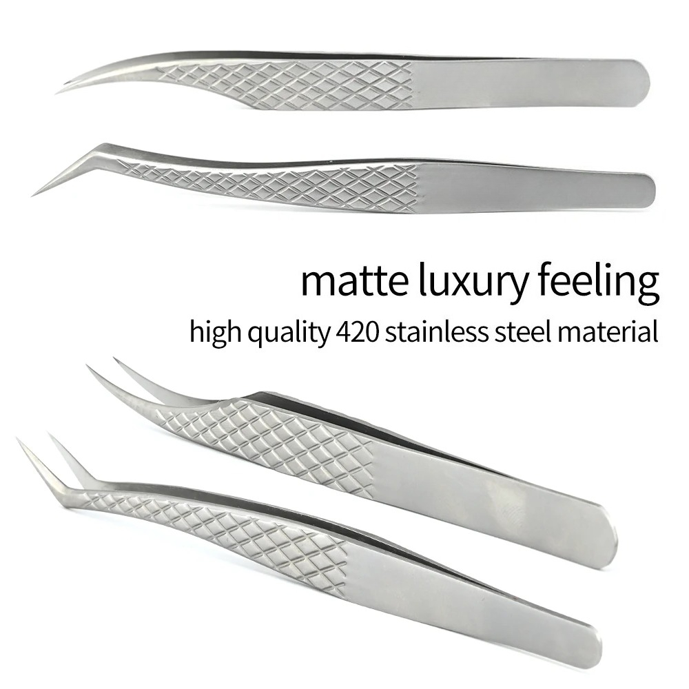 Eyelash extension tweezer volu - Luxury Skincare Products ulasan dan harga