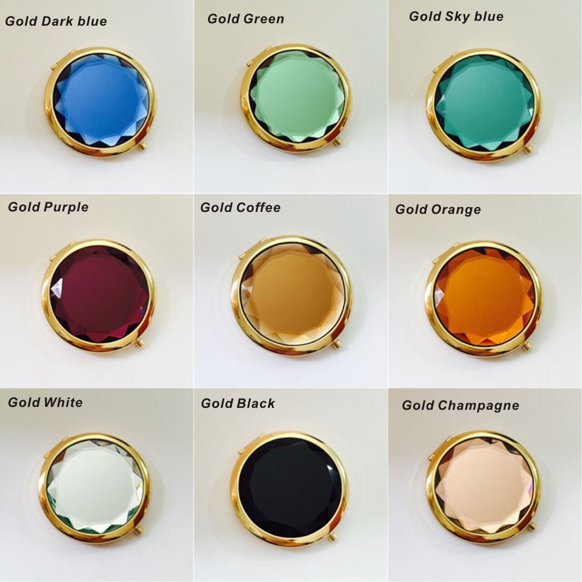 1Pc Luxury Crystal Makeup Mirr - Luxury Skincare Products ulasan dan harga