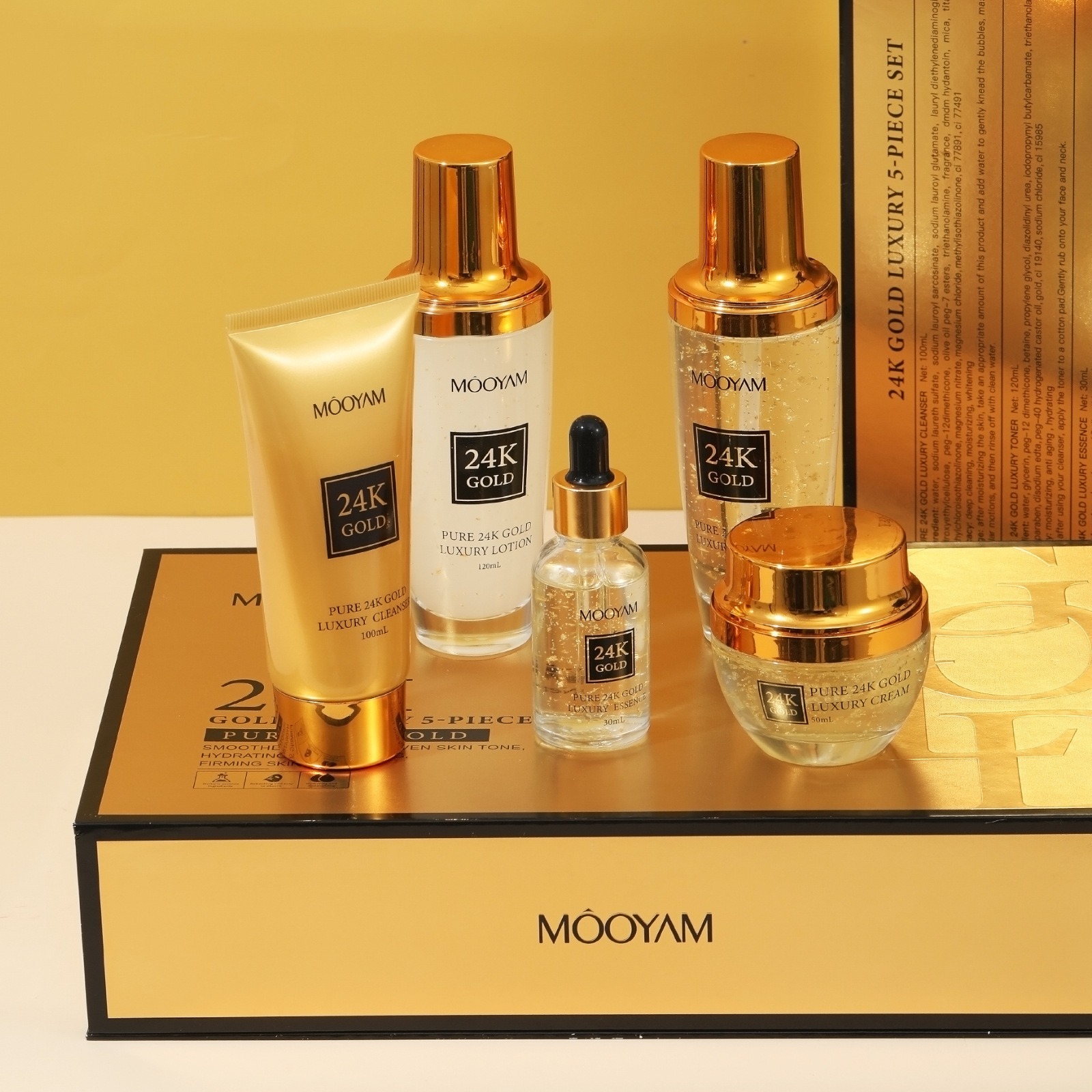 24K Gold LUXURY Moisturizin An - Luxury Skincare Line ulasan dan harga