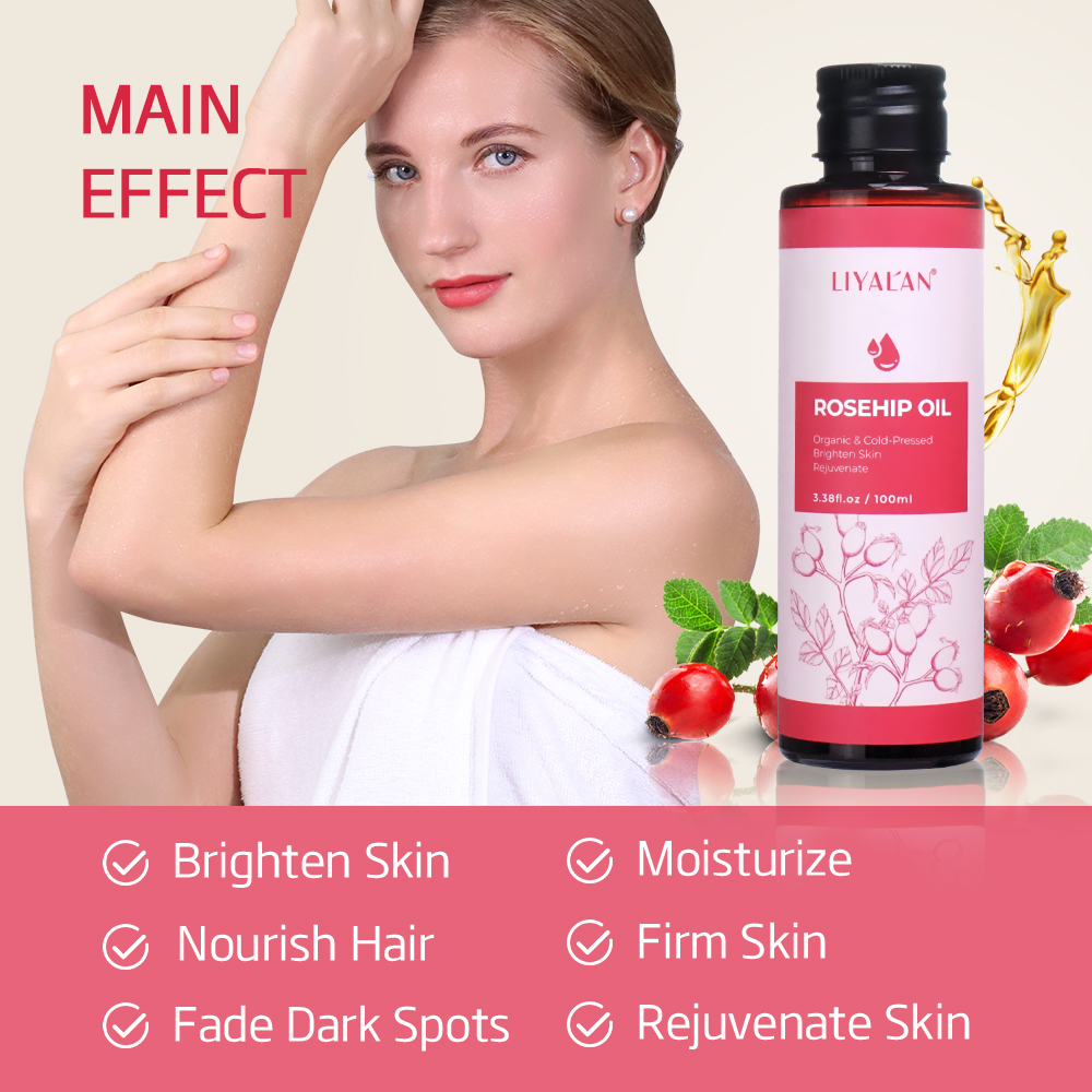 100ml Rosehip Oil Brighten Fir - Cold Pressed Rose Hip ulasan dan harga