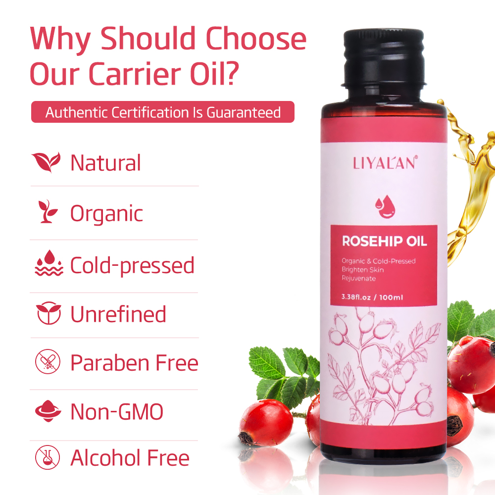 100ml Rosehip Oil Brighten Fir - Cold Pressed Rose Hip ulasan dan harga