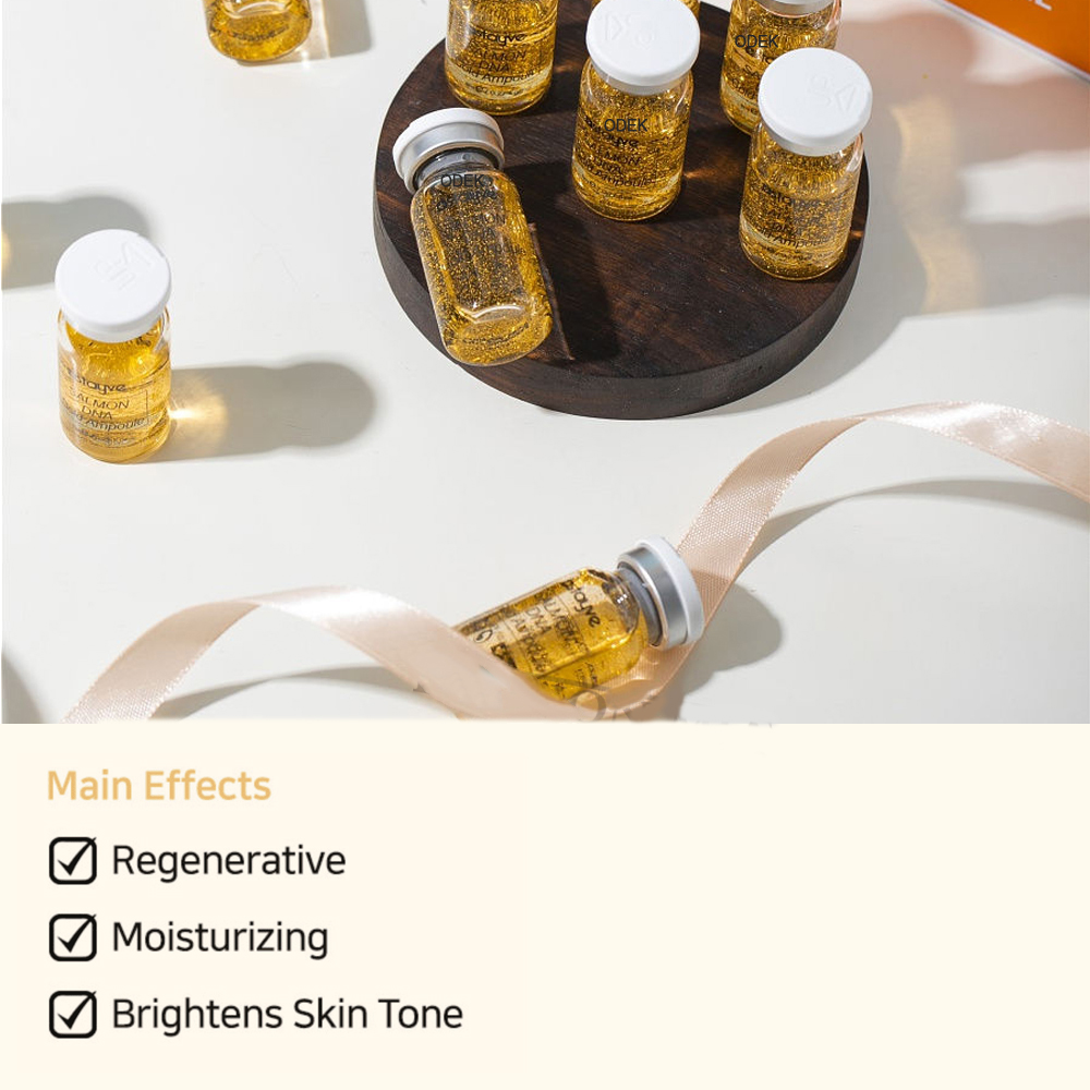 Korea 8ml Salmon DNA Gold Ampo - Growth Factor Serum ulasan dan harga