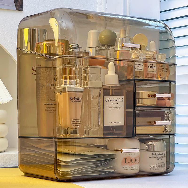 Luxury Acrylic Cosmetic Storag - Luxury Skincare Design ulasan dan harga