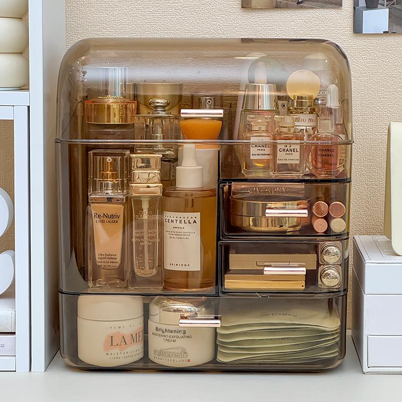 Luxury Acrylic Cosmetic Storag - Luxury Skincare Design ulasan dan harga