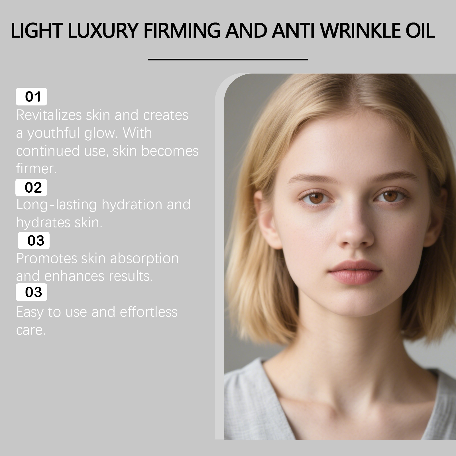 Firming Facial Care Oil Liftin - Luxury Skincare For Women ulasan dan harga