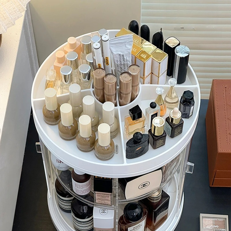 Rotating Acrylic Cosmetic Orga - Luxury Skincare Design ulasan dan harga