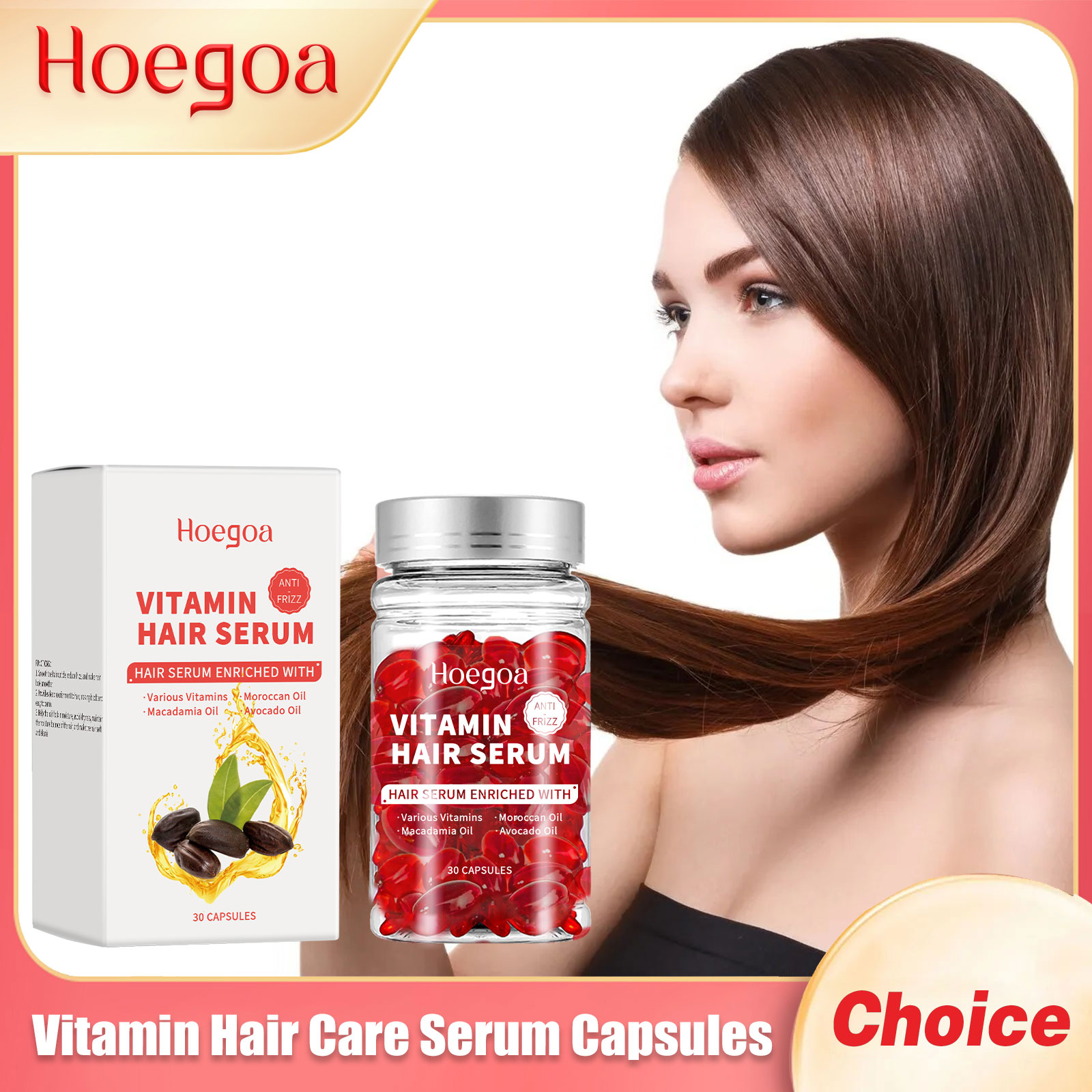 Vitamin Hair Care Serum Capsul - Growth Factor Serum ulasan dan harga