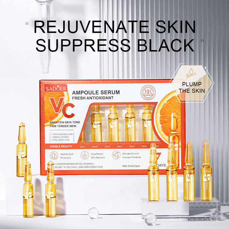 7pcs/Kit SADOER Ampoule Vitami - Growth Factor Serum ulasan dan harga