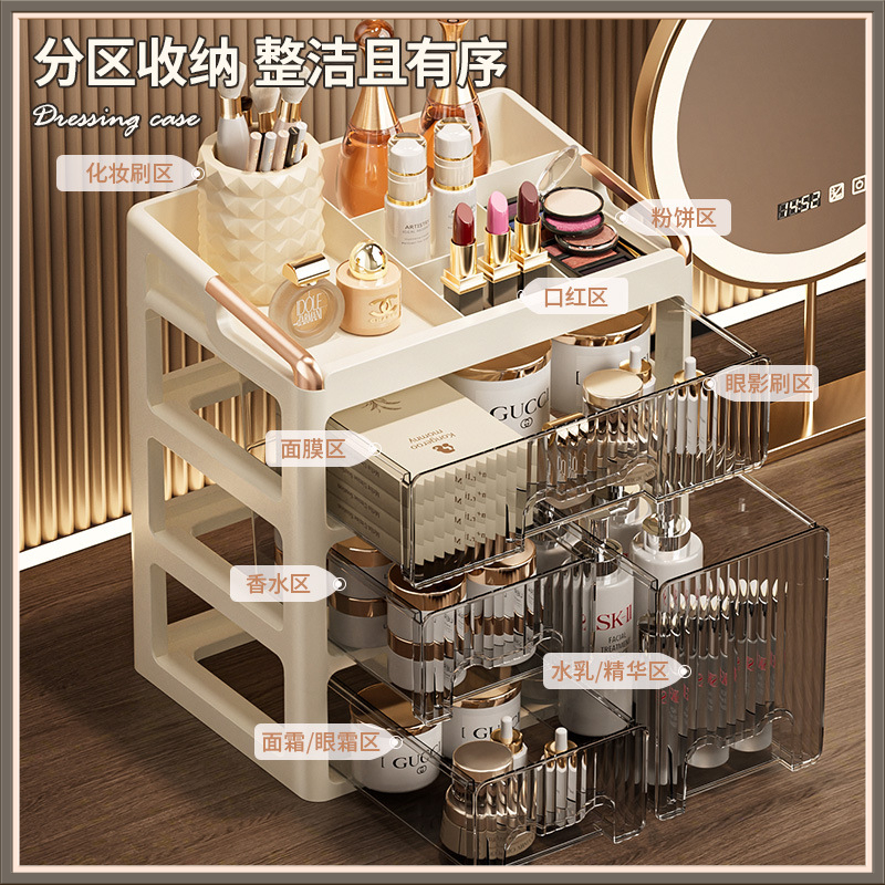 Luxury Drawer Makeup Holder Du - Luxury Skincare Design ulasan dan harga