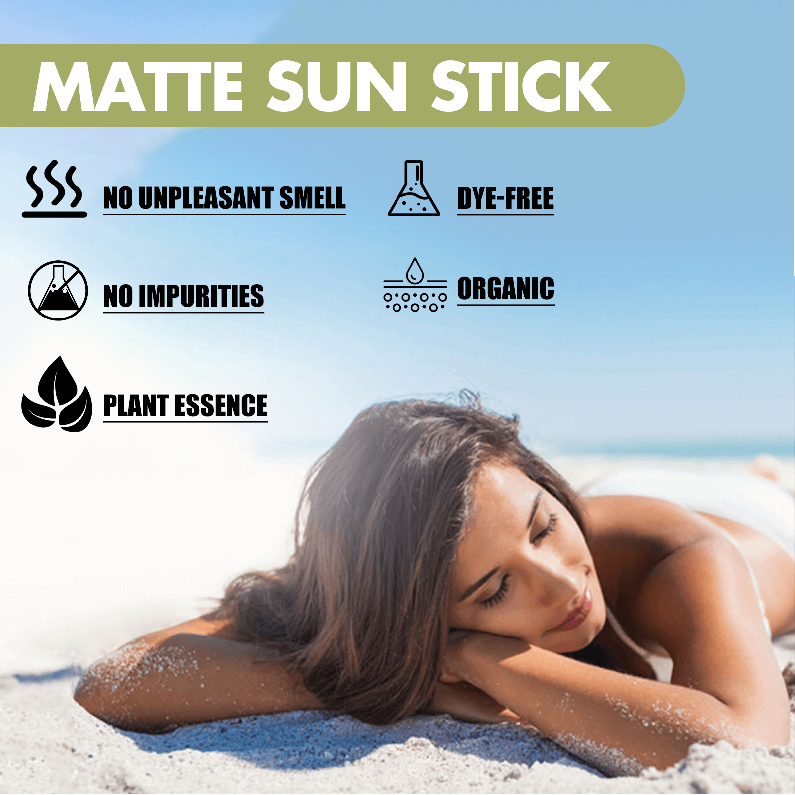 Matte Sun Stick UV Protection  - Luxury Skincare Products ulasan dan harga